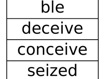 Year 6 - SATs Revision - Spelling Treasure Hunt