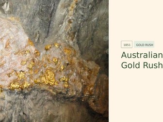 Australian Gold Rush Slideshow Presentation