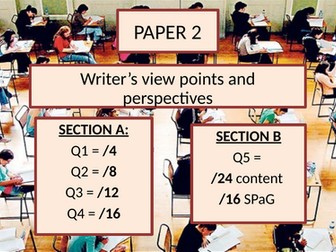 Paper 2 Exam Revision