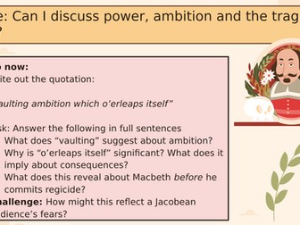 Four Exam Ready Macbeth Revision Lessons (AQA)