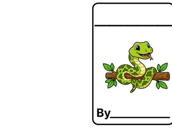 Write your own Animal Story Books