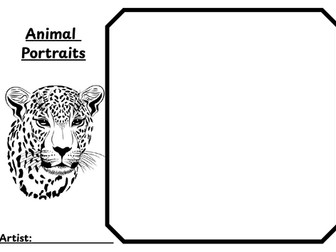 Animal Portraits - Black and White