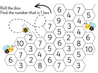 Bee Counting - One less