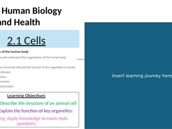 AAQ Health and Social Care Unit 2 Human Biology and Health 2.1 Cells