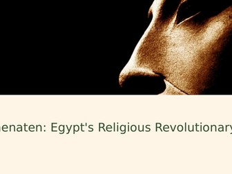 Pharaoh Akhenaten Slideshow Presentation
