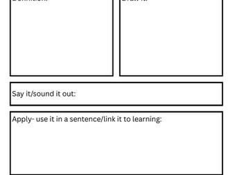 Understanding keywords worksheets
