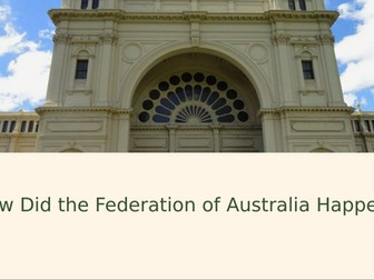 Federation of Australia Slideshow Presentation