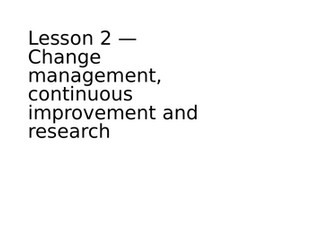T-Level Management and administration