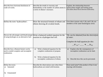 Organic 1&2 Revision Qs