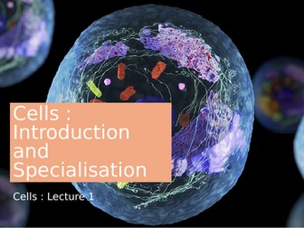 GCSE Cell Biology Slides (Prokaryote/Eukaryote, Specialised Cells, Cell Organisation)
