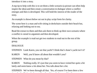 Improving the writing of dialogue