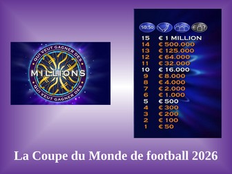World Cup 2026 - French / La Coupe du Monde de football 2026