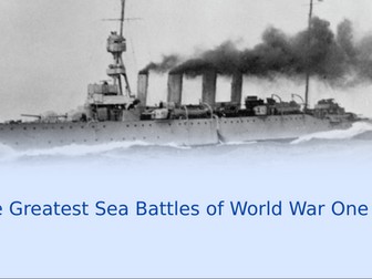 WWI Sea Battles Slideshow Presentation