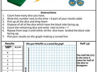 Half Life Practical Worksheet