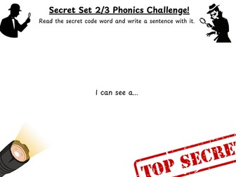 Secret Phonics - Template