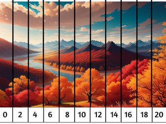 2,5,10 skip counting jigsaw