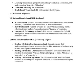 Stop AI-Plagiarism: The "Nemesis Prompt" & Critical Literacy Workshop