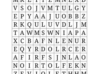 French Wordsearches