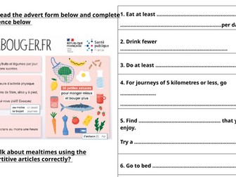 Bon Appétit - Edexcel GCSE French, Module 4 unit 1