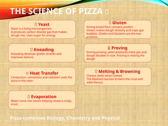 The science of Pizza making