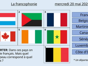 French-speaking world cultural lesson