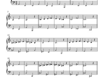 Ascending Vocal Warm-Ups in 4's