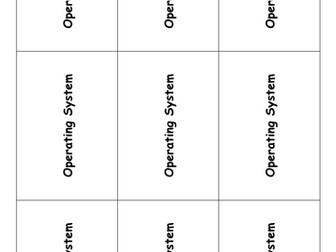 Software and legislation flash cards J277 OCR GCSE Computer Science