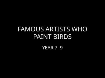 Birds PPt