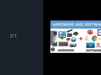 ICT - hardware software/ sensors/SSD