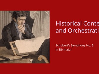 Schubert Symphony No. 5 in B♭ major – Historical Context and Orchestration