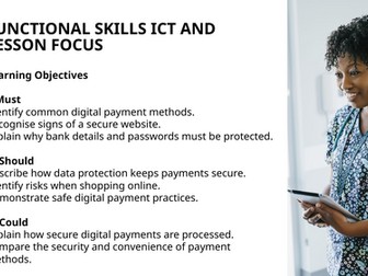 Functional Skills ICT: Smart Spending in a Digital World