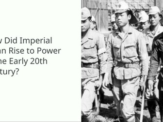 Japanese Imperial Expansion and the Second Sino-Japanese War Slideshow
