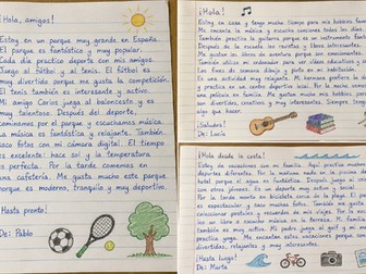 Spanish Hobbies reading