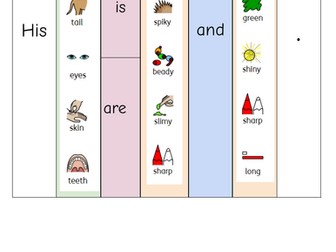 Year 2 Enormous Crocodile Sentence Structure