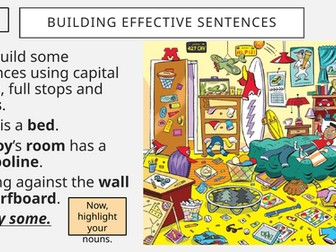 KS3 highly adapted SEND 4 week full scheme - descriptive writing