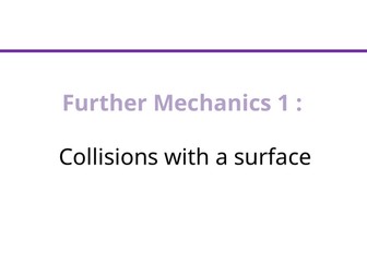FM1-Chp 4-Collisions with a surface