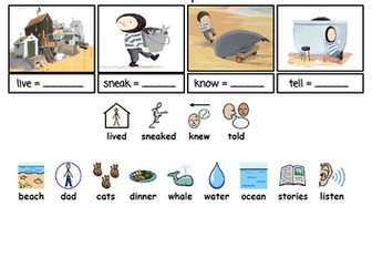 Year 2 The Storm Whale Past Tense