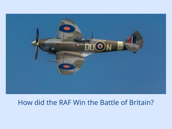 Battle of Britain in WWII Slideshow Presentation