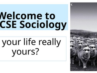 IGCSE Sociology Taster Session Lesson Oxford AQA /CIE
