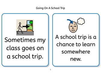 Going on a School Trip Social Story