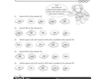 Worksheet on Rounding, Multiples and Factors