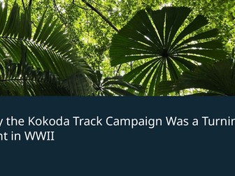 WWII Kokoda Track Campaign Slideshow Presentation