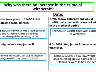 Crime and punishment - Matthew Hopkins