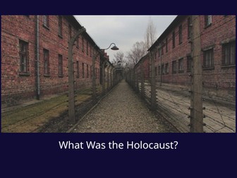 The Holocaust Slideshow Presentation