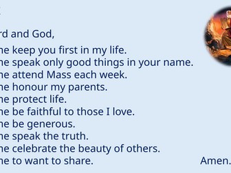 YEAR 5 - Creation & Covenant - L 6, A Virtue is a positive habit that helps people live  good lives