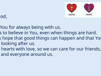 YEAR 5 - Creation and Covenant - Lesson 8 ( To know you more clearly)