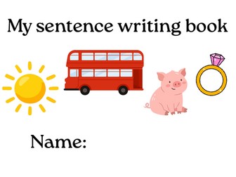 EYFS Sentence Writing Book