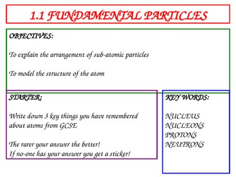 Particles