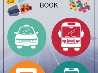 Transportation Coloring Book