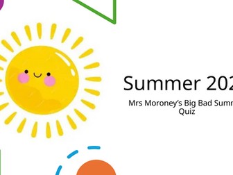 Summer 2026 Quiz